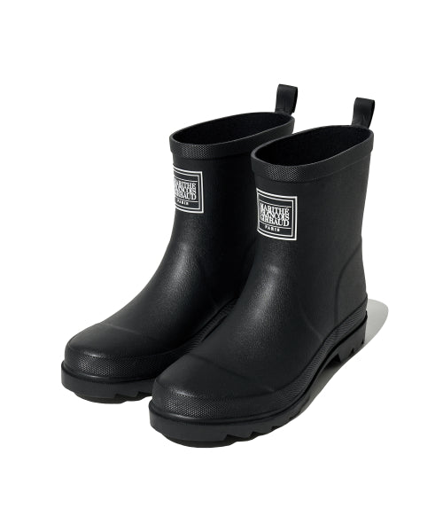 CLASSIC LOGO RAIN BOOTS LOW - 2 COLORS BLACK