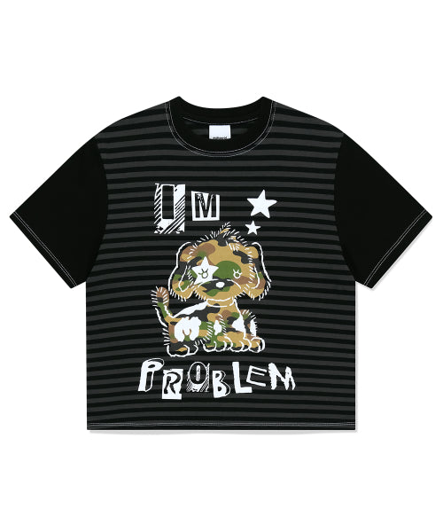 PROBLEM DOG TEE - 2 COLORS BLACK