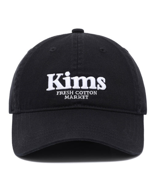 KIMS BAM LOGO BALL CAP - 8 COLORS BLACK
