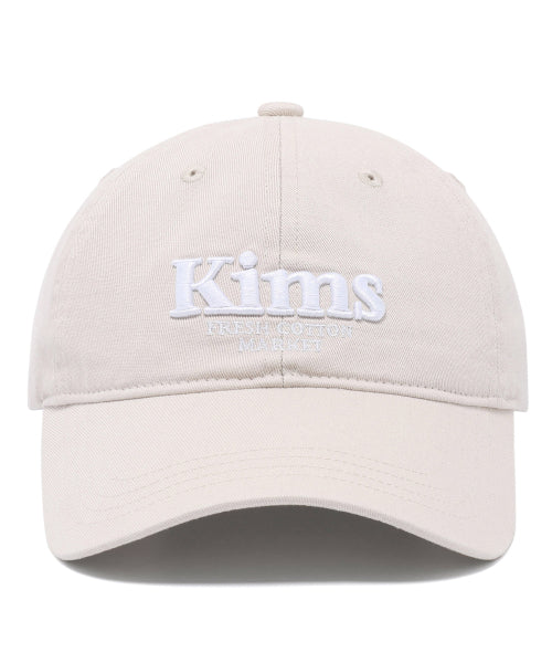 KIMS BAM LOGO BALL CAP TURQUOISE - 8 COLORS BEIGE