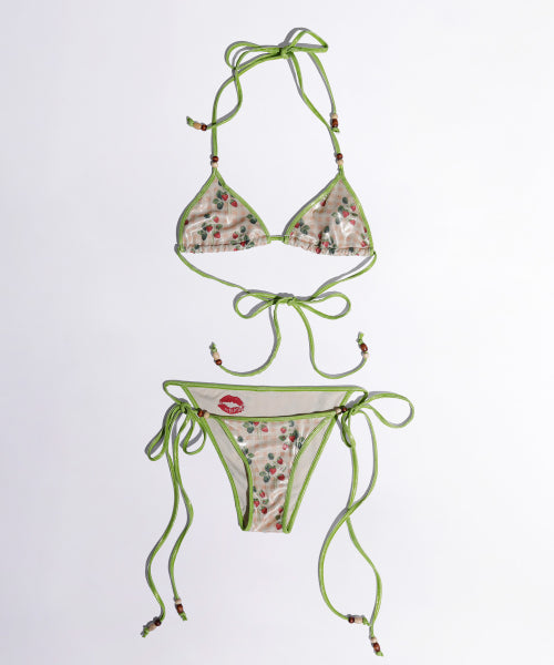 BERRY BIKINI TOP PEACH - 2 COLORS PEACH