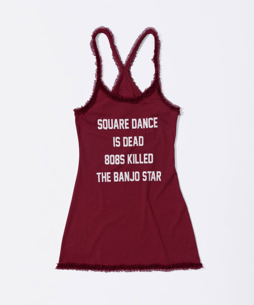ACID FARM MINI DRESS - 4 COLORS RED