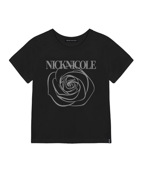 ROSE NICOLE LABEL SLIM TOP #徐睿知同款! - 5 COLORS SILVER