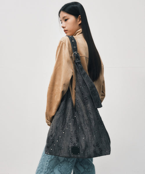 VIMOE SHOULDER BAG - 2 COLORS DARK GRAY
