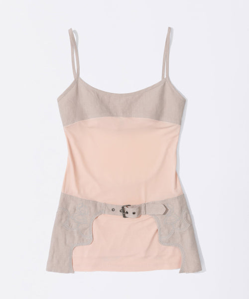 WESTERN MINI DRESS - 3 COLORS BABY PINK