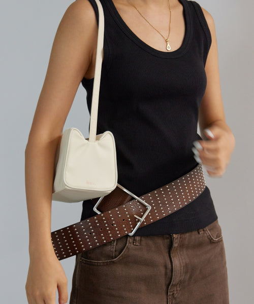 NEKO SQUARE BAG CREAM - 4 COLORS CREAM