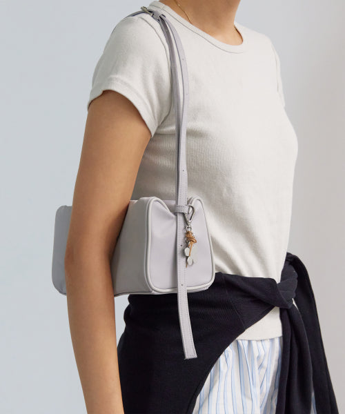 NEKO SQUARE BAG CREAM - 4 COLORS LIGHT GREY