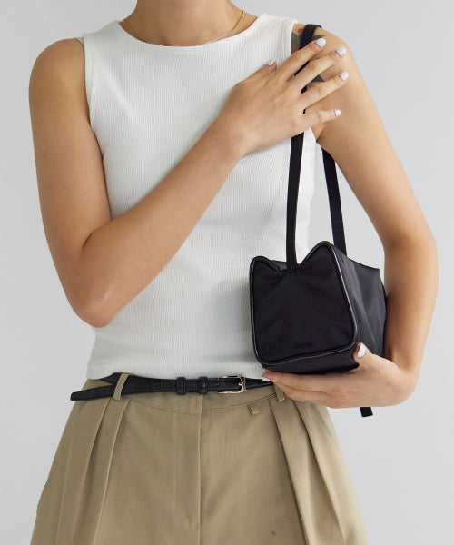 NEKO SQUARE BAG CREAM - 4 COLORS BLACK