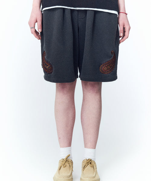 BERMUDA PIGMENT PANTS SMOKE BLACK