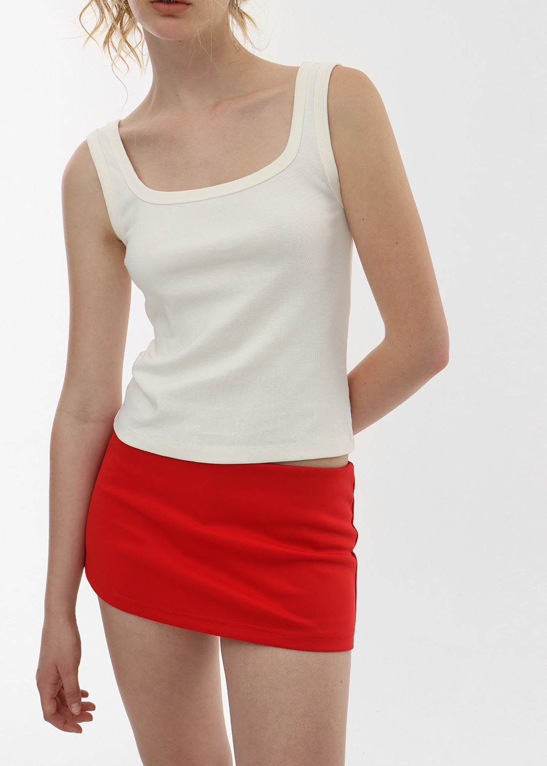 STANDARD WIDE SQUARE NECK TANK 5