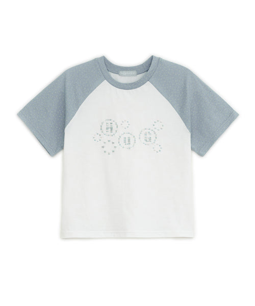 RAGLAN TEE - 2 COLORS WHITE