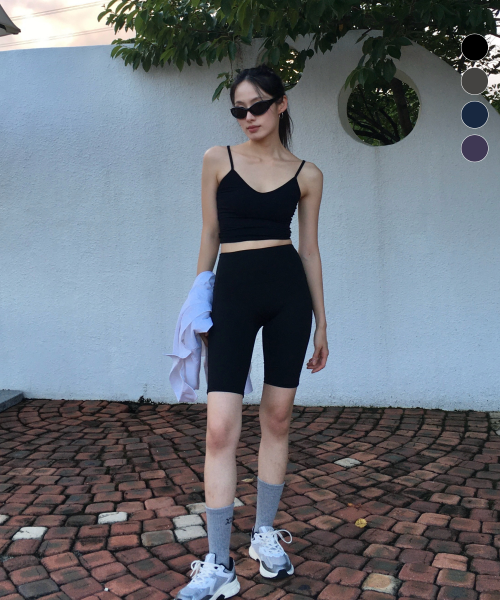HANDS-FREE RUNNING LEGGINGS 4.5 - 3 COLORS BLACK