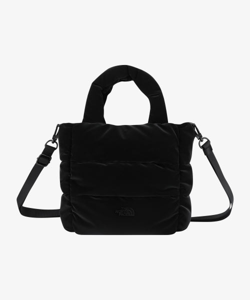 PLUMPY TOTE BAG MINI MATT BLACK