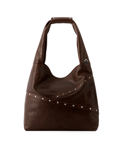CRUMA SHOULDER BAG - 2 COLORS DARK BROWN