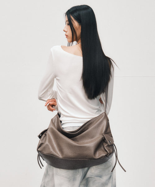 SLOAN CROSSBODY BAG - 2 COLORS ASH BROWN