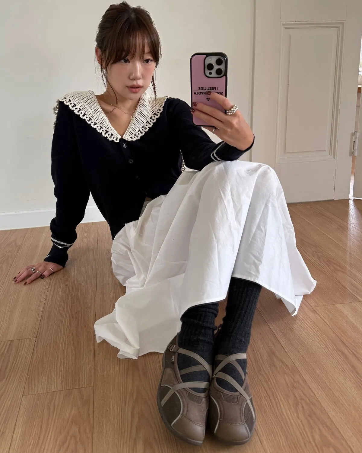 ROMARY BANDING FLAT SNEAKERS - 4 colors