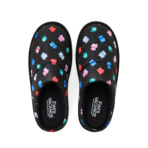 INDOOR SHOES (BLACK) BLACK