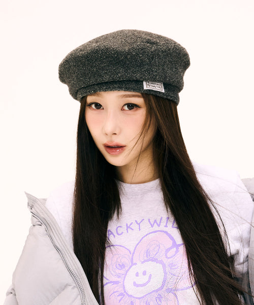 CLASSIC BERET #GISELLE同款! - 2 COLORS BLACK