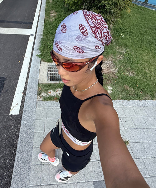 MNS BANDANA SCARF KERCHIEF - 3 COLORS IVORY