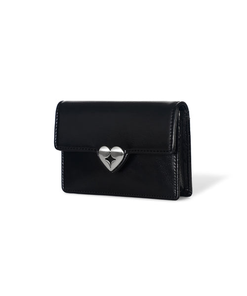 HEARTY NAME POCKET BLACK