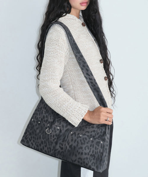 BASH SLOUCHY BAG - 3 COLORS BLACK