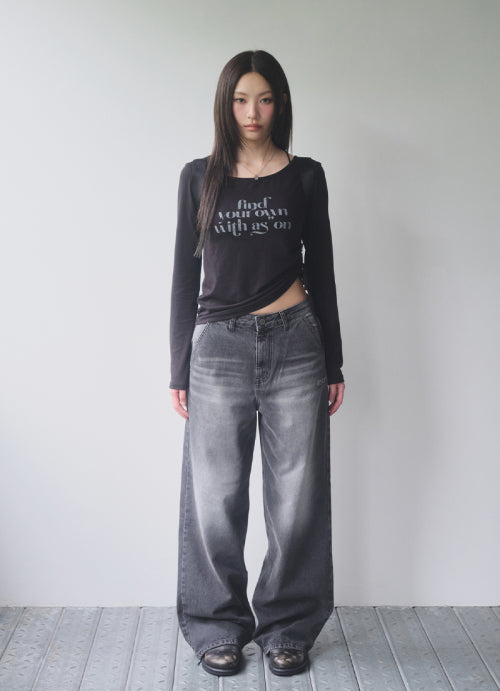 DUSK DENIM PANTS - 2 COLORS