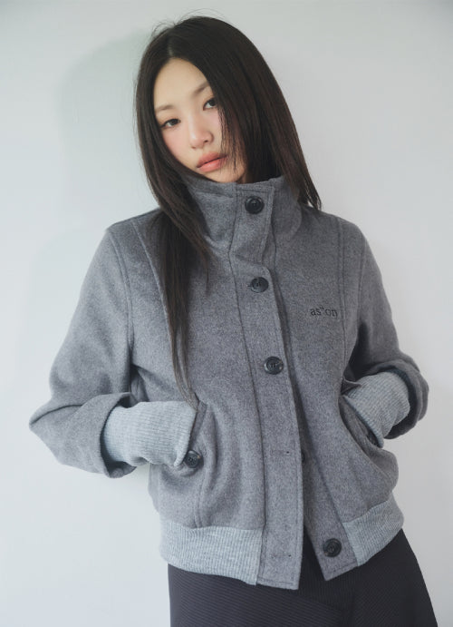 DUMBO WOOL JACKET - 2 COLORS
