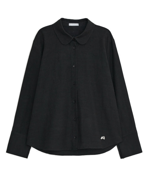 COLLAR SHIRT - 3 COLORS BLACK