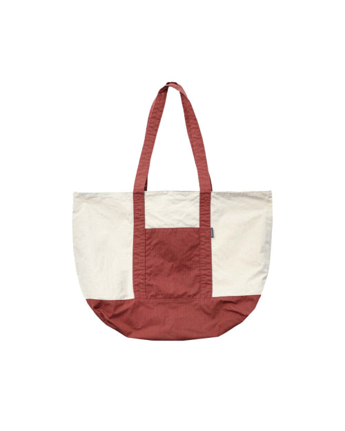 ADVENTURE PANELED BIG TOTE BAG - 4 COLORS AS SHOWN