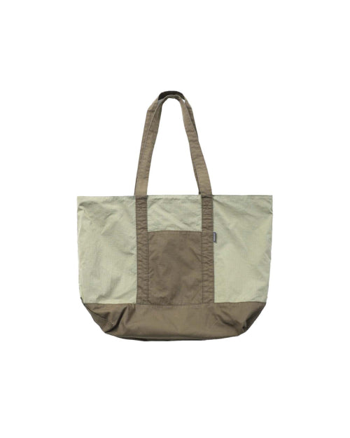 ADVENTURE PANELED BIG TOTE BAG - 4 COLORS OLIVE