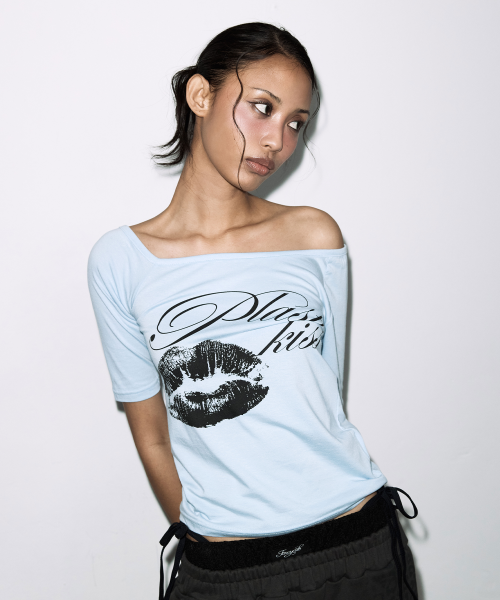 TOP F26QB051 - 6 COLORS SKY BLUE