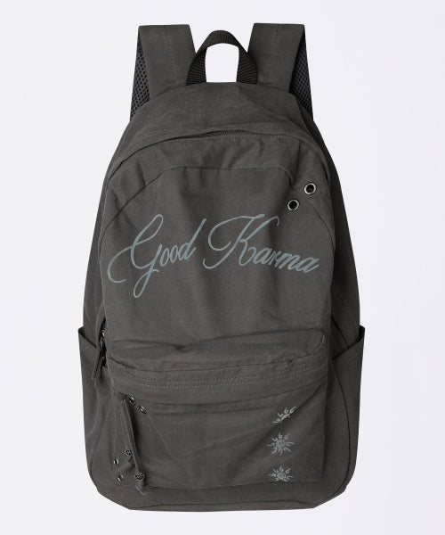 KARMA VINTAGE BACKPACK - 2 COLORS CHARCOAL