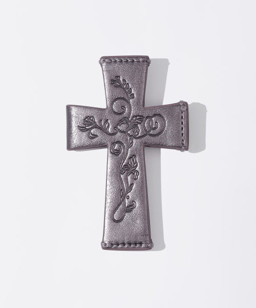 CROSS STRAP LAYERED WALLET - 3 COLORS PURPLE