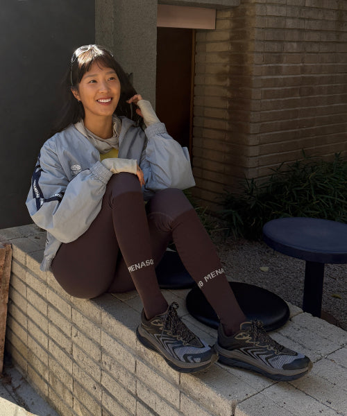 MENASOO LONG SOCKS - 3 COLORS BROWN