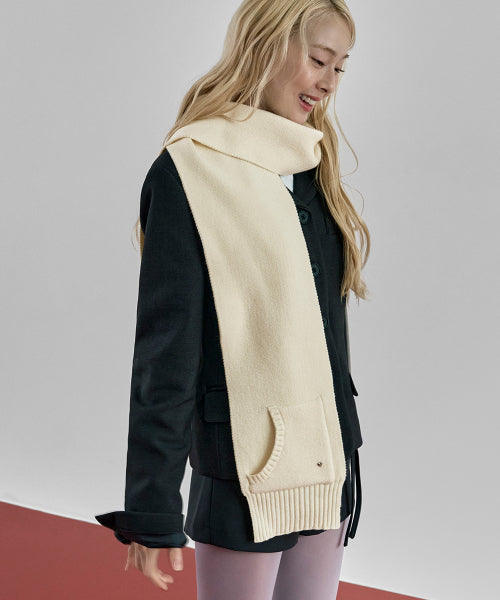 DREAMY MUFFLER - 3 COLORS CREAM