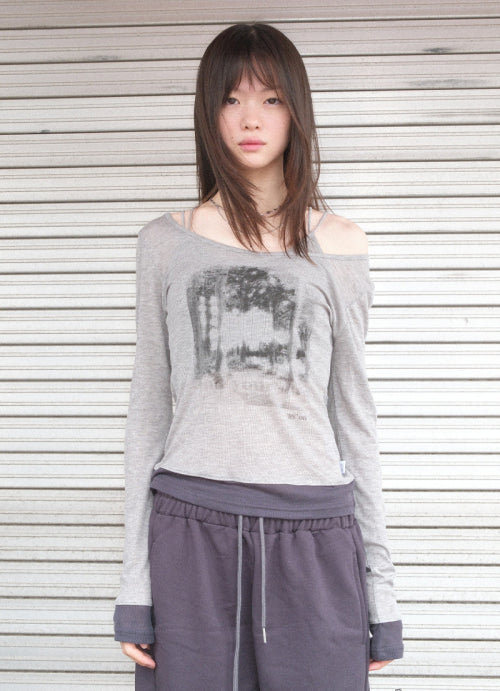 FOREST LAYERED T - 2 COLORS