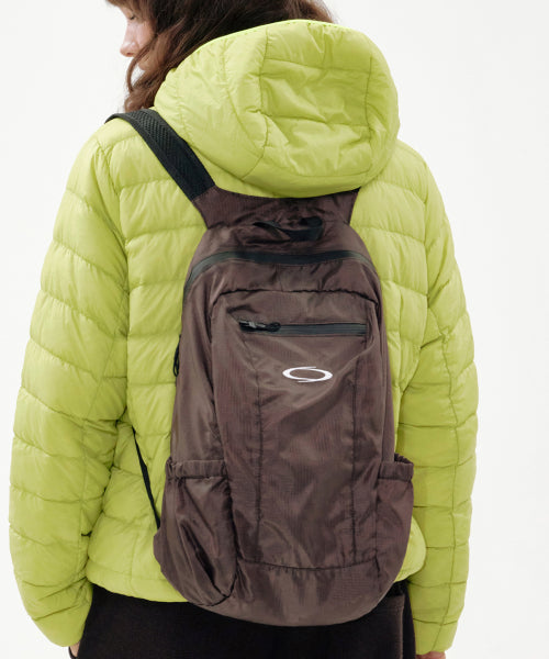 COMPACT BACKPACK - 2 COLORS BROWN