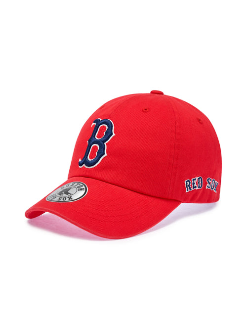 SIGNATURE UNSTRUCTURED BALL CAP DET #KARINA同款! - 12 COLORS RED