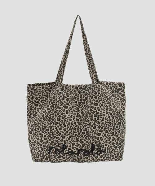 MAISON DE ROLA LEOPARD SHOULDER BAG BROWN 豹紋單肩袋 BEIGE