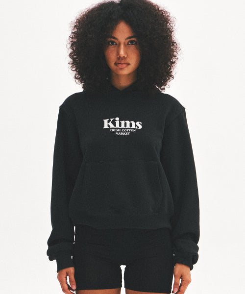 KIMS BAM LOGO HOODIE - 5 COLORS BLACK