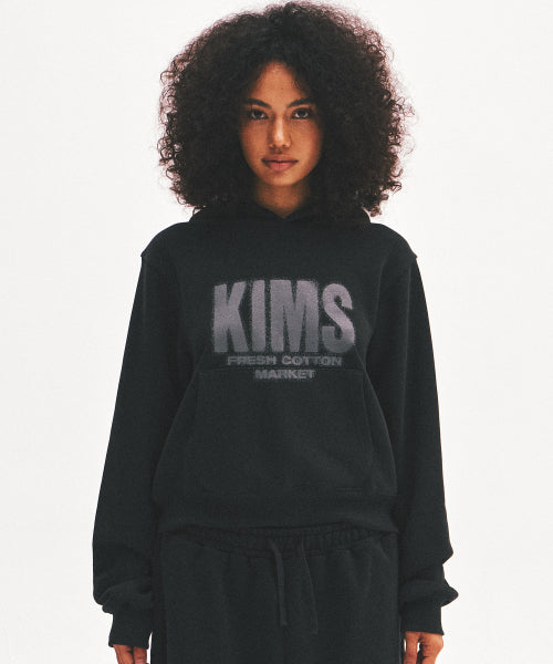 HAZY ELVE LOGO HOODIE - 2 COLORS BLACK
