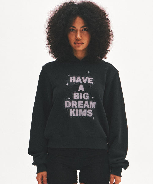 SHINING BIG DREAM HOODIE - 3 COLORS BLACK