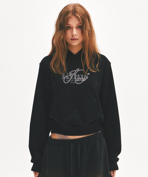 KIMS HOTFIX LOGO HOODIE BLACK