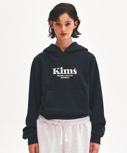 KIMS BAM LOGO DOT HOODIE - 2 COLORS NAVY