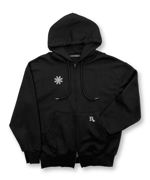 LOGO HOODIE - 2 COLORS BLACK