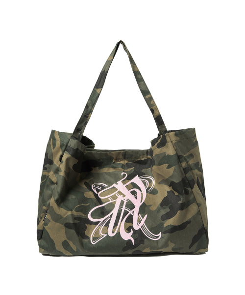 EMBLEM COTTON BAG KHAKI - 2 COLORS