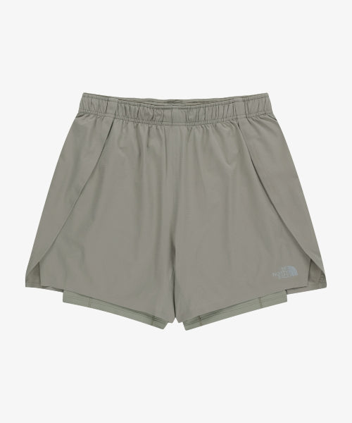 SPEEDON 2IN1 SHORTS LIGHT KHAKI
