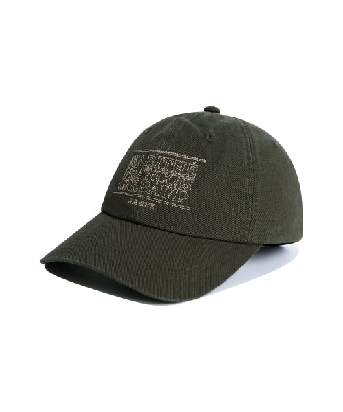 DOODLE CLASSIC LOGO COVERED CAP - 4 COLORS KHAKI