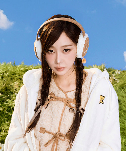 LILY EAR WARMER #GISELLE同款! - 2 COLORS BROWN