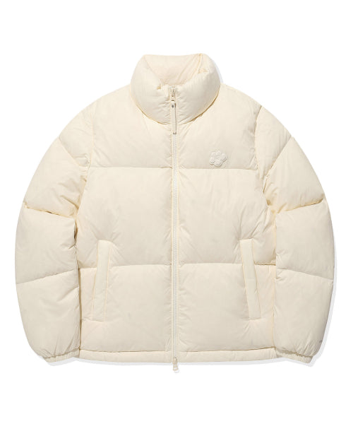 LILY PATCH DOWN SHORT PUFFER #GISELLE同款! - 3 COLORS CREAM